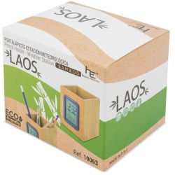 Stojan na tužky s meteo stanicí