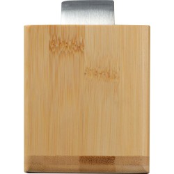 Bambusový stojan na propisky s hodinami