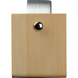 Bambusový stojan na propisky s hodinami