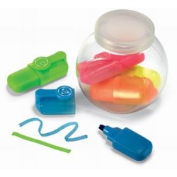 5 zvýrazňovačů v dóze