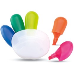 Sada zvýrazňovačů, 5 barev