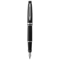 Expert černo-stříbrné plnicí pero