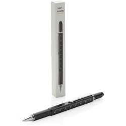 Multifunkční pero 5 v 1 z hliníku