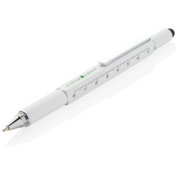 Multifunkční pero 5 v 1 z hliníku