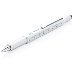 Multifunkční pero 5 v 1 z hliníku