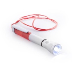 Mustap pero se svítilnou