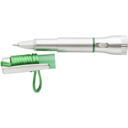 Mustap pero se svítilnou