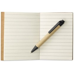 Blok s recyklovaným perem