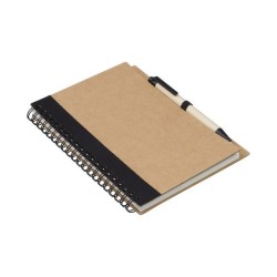 Recyklovaný poznámkový blok s perem