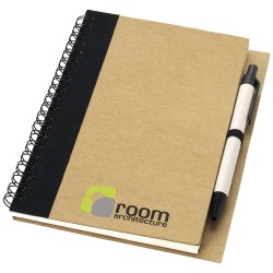 Recyklovaný poznámkový blok s perem