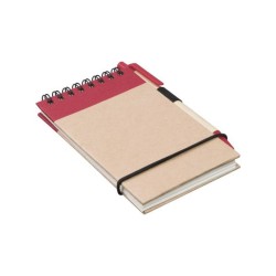 Recyklovaný poznámník s perem