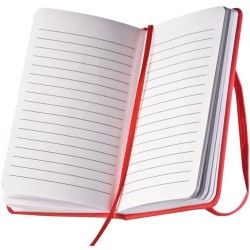 Kapesní blok se záložkou a elastickou stuhou