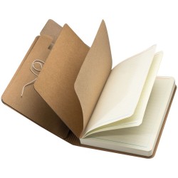 Sešit s hnědým pogumováním, 120 stran