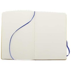 Ekologický poznámkový blok A5 s gumičkou přes obal