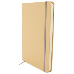 Ekologický poznámkový blok A5 s gumičkou přes obal