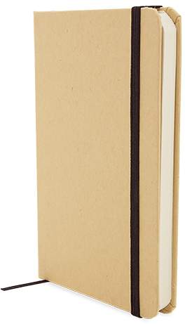 Ekologický poznámkový blok A6 s gumičkou přes obal