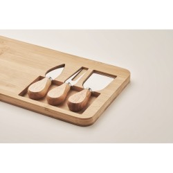 Glenavy Sada prkénka na sýr z bambusu