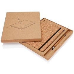 Poznámkový blok A5 s bambusovým perem se stylusem