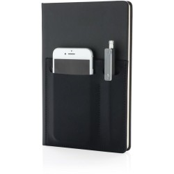 Poznámkový blok A5 s chytrými kapsami