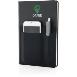 Poznámkový blok A5 s chytrými kapsami