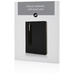 Poznámkový blok A5 Deluxe se stylusovým perem