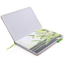 EKO poznámkový blok A5 s obalem z juty