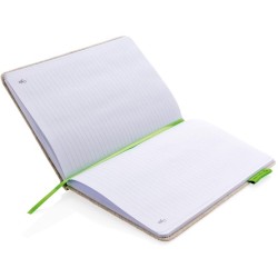 EKO poznámkový blok A5 s obalem z juty