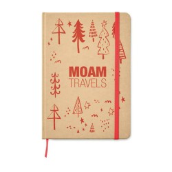 A5 zápisník v recykl. Kartonu