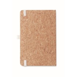 Zápisník a propiska z korku
