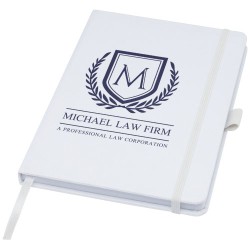 Zápisník A5 z recyklovaného papíru s obálkou z recyklovaného PET Honua