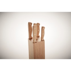 Gourmet 5dílná sada nožů ve stojanu