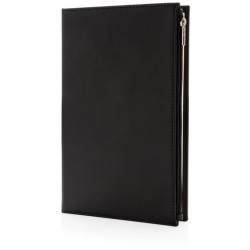 Swiss Peak poznámkový blok A5 s obalem z PU a kapsou na zip