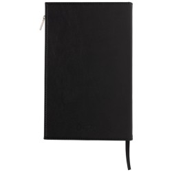 Swiss Peak poznámkový blok A5 s obalem z PU a kapsou na zip