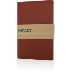 Kamenný poznámkový blok A5 Impact s měkkou vazbou