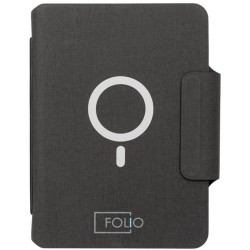 Zápisník A5 Artic s magnetickým bezdrátovým nabíjením 10W