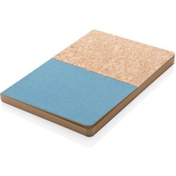 Korkový a kraftový poznámkový blok A5