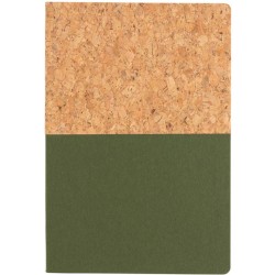 Korkový a kraftový poznámkový blok A5