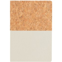 Korkový a kraftový poznámkový blok A5