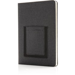 Kvalitní poznámkový blok A5 s kapsou na telefon