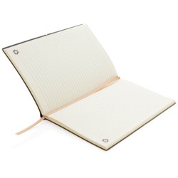 Poznámkový blok A5 z recyklované kůže