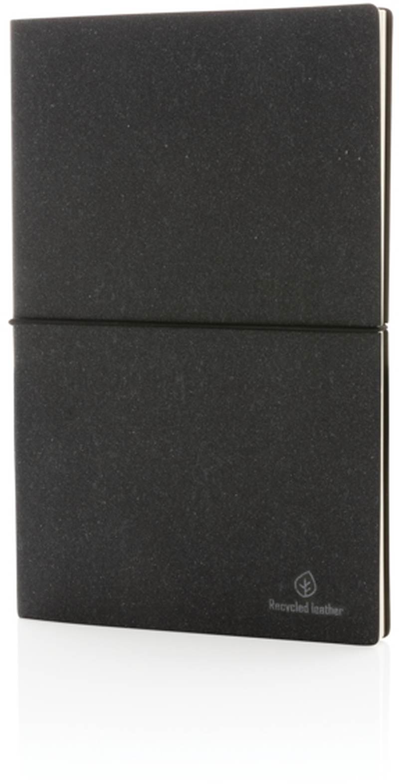 Poznámkový blok A5 z recyklované kůže