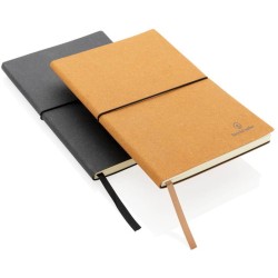 Poznámkový blok A5 z recyklované kůže