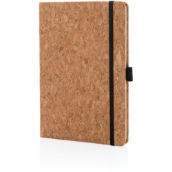 Korkový poznámkový blok A5 s tvrdou vazbou