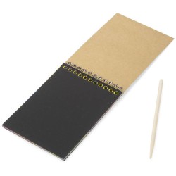 Zápisník s  stíracími lištami GRAFI