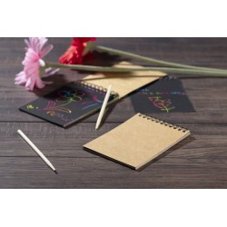 Zápisník s  stíracími lištami GRAFI