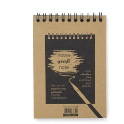 Zápisník s  stíracími lištami GRAFI