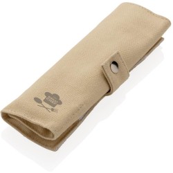 Opakovaně použitelný cestovní příbor z bambusu