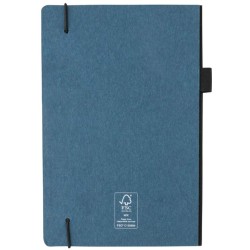 FSC poznámkový blok A5 s tvrdou vazbou a kapsou