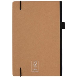 FSC poznámkový blok A5 s tvrdou vazbou a kapsou