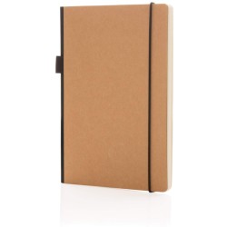 FSC poznámkový blok A5 s tvrdou vazbou a kapsou